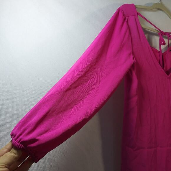 Rachel Rachel Roy Women's Kaylee Double V Gathered Sleeves Top Size XS - Picture 6 of 9